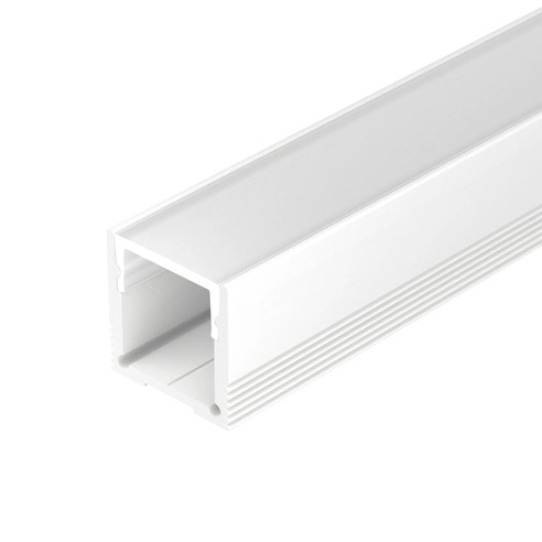 Профиль SL-SLIM20-H20-3000 WHITE (BY) (Arlight, Алюминий)