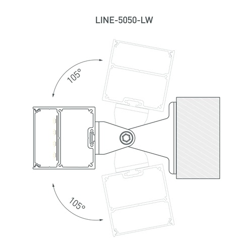Профиль SL-LINE-5050-LW-3000 WHITE (Arlight, Алюминий)
