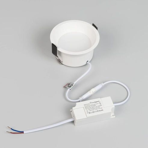 Светильник MS-BREEZE-BUILT-R104-12W Day4000 (WH, 90 deg, 230V) (Arlight, IP20 Металл, 5 лет)