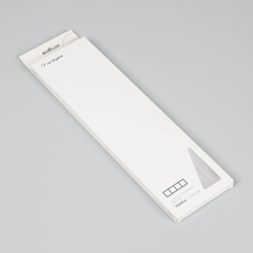 Рамка алюминиевая FRM-AKIRY-AL-4-BK (Arlight, -)