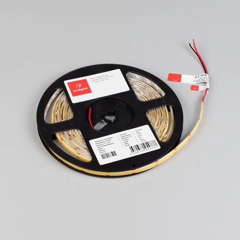Лента герметичная COB-SE-X544-8mm 24V White6000 (11 W/m, IP65, 5m) (Arlight, -)