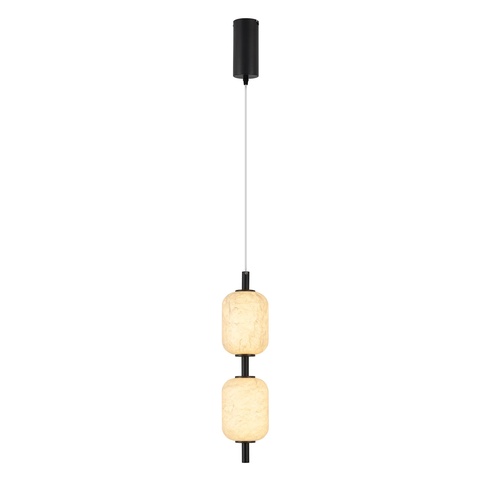 Светильник SP-CARAMELA-HANG-R120-7W Warm2700 (BK, 300 deg, 230V) (Arlight, IP20, Натуральный шелк, 3 года)