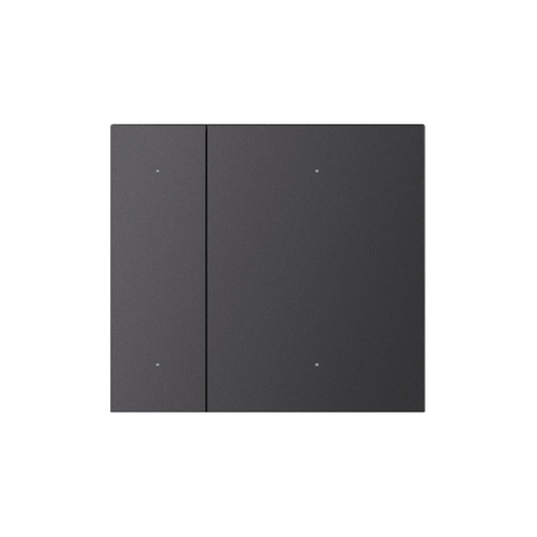 INTELLIGENT ARLIGHT Накладка панели KNX-23-2G-SUF Dark Grey (Backlight) (IARL, IP20 Металл, 2 года)