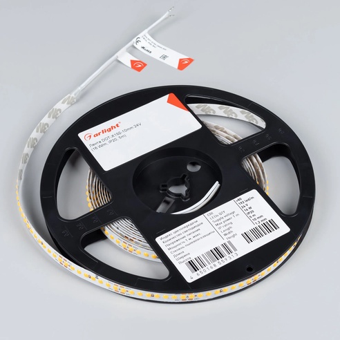 Лента светодиодная DOT-X192-10mm 24V White6000 (16 W/m, IP20, 5m) (Arlight, Открытый)