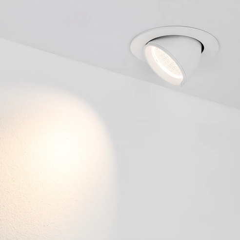 Светильник LTD-EXPLORER-R100-12W Day4000 (WH, 38 deg) (Arlight, IP20 Металл, 3 года)