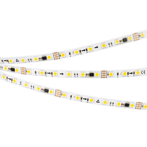 Лента светодиодная SPI-B60-10mm 24V Warm3000-PX6-RAM (15 W/m, IP20, 5060, 5m) (Arlight, бегущий огонь)