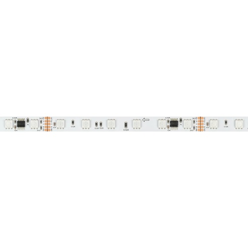 Лента светодиодная DMX-B60-10mm 24V RGB-PX6 (14 W/m, IP20, 5060, 5m) (Arlight, -)