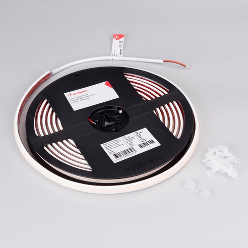 Лента светодиодная герметичная COB-PW-X480-10mm 24V Warm3000 (10 W/m, IP66, 5m) (Arlight, 5 лет)