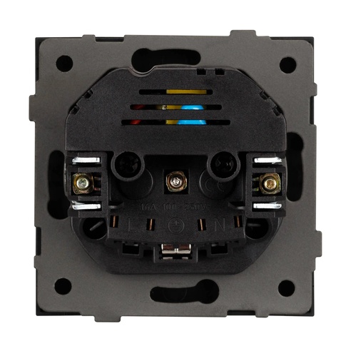Механизм розетки с USB зарядкой SCT-TENDO-MUAA-PL-GR (230V, 16A) (Arlight, -)