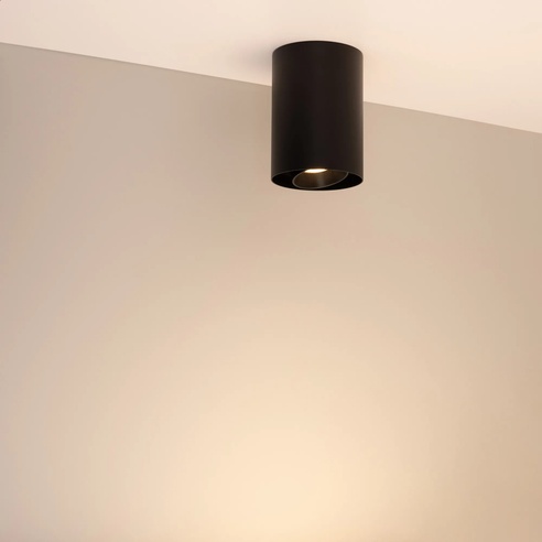 Светильник SP-FOCUS-R86-10W Warm3000 (BK, 36 deg, 230V) (Arlight, IP54 Металл, 5 лет)
