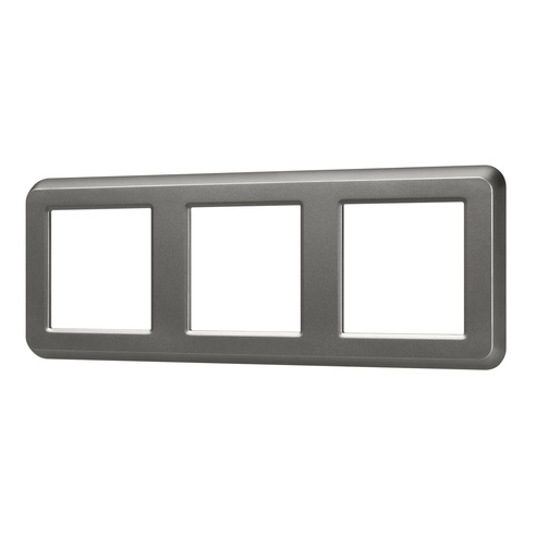 Рамка пластиковая FRM-VERSA-PL-3-GR (Arlight, -)