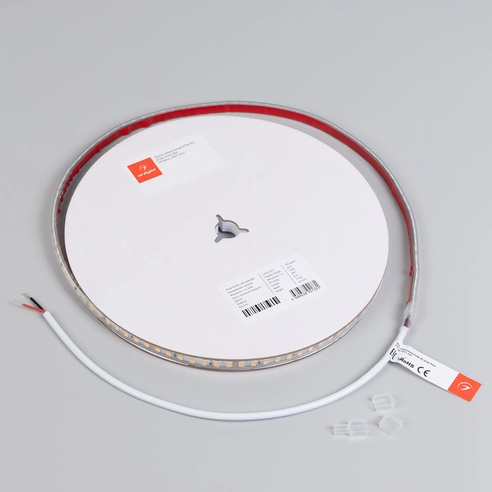 Лента герметичная RTW-PS-A140-7mm 24V Warm3000 (10 W/m, IP67, 5m) (Arlight, CRI>90)