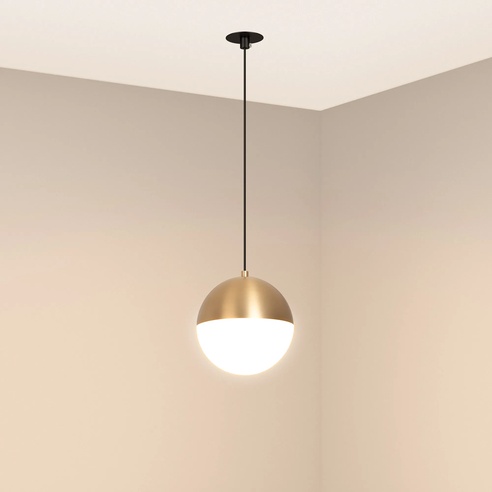 Светильник SP-EMISFERO-HANG-BUILT-R150-11W Warm3000 (GD, 170 deg, 230V) (Arlight, IP20 Металл, 3 года)