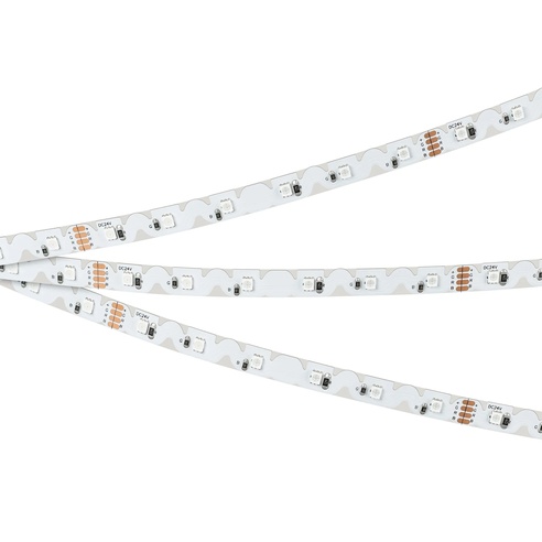 Лента светодиодная RZ-A60-8mm 24V RGB (8 W/m, IP20, 2835, 5m) (Arlight, -)