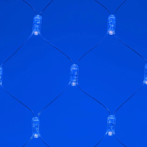 Светодиодная гирлянда ARD-NETLIGHT-CLASSIC-2000x1500-CLEAR-288LED Blue (230V, 18W) (Ardecoled, IP65)