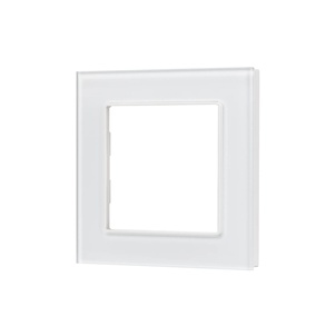 Рамка стеклянная FRM-GLARE-GS-1-WH (Arlight, -)