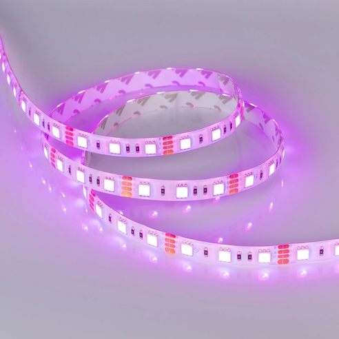 Лента светодиодная герметичная RTW-SE-B60-10mm 12V RGB (14.4 W/m, IP65, 5060, 5m) (Arlight, -)