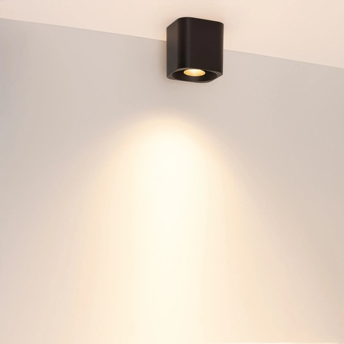 Светильник SP-ACENTO-S95x95-10W Warm2700 (BK, 20-45 deg, 230V) (Arlight, IP20 Металл, 5 лет)
