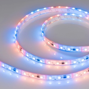 Лента светодиодная герметичная SPI-P-B60-12mm 12V RGB-PX3 (14.4W/m, IP66, 5060, 5m) (Arlight, бегущий огонь)