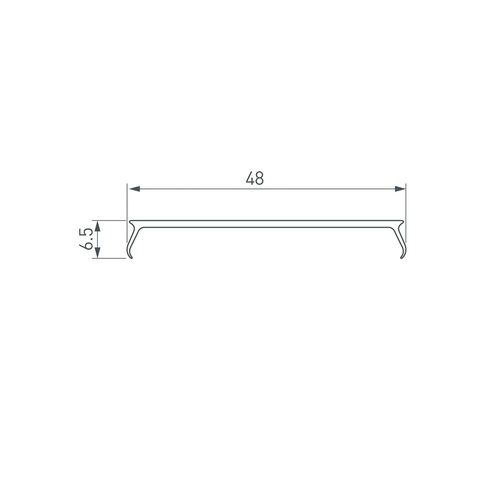 Экран W45-S-2000 OPAL (Arlight, Пластик)