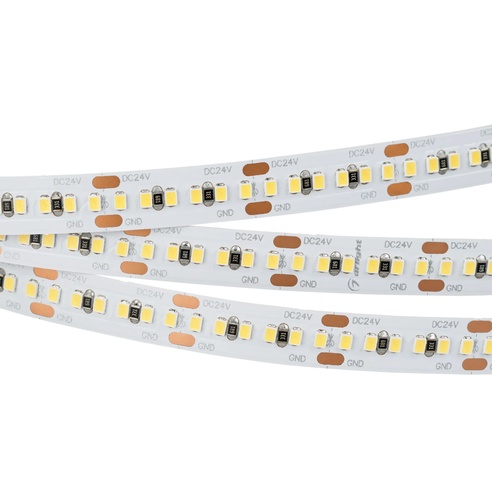 Лента светодиодная MICROLED-M300-8mm 24V Warm2700 (8 W/m, IP20, 2216, 5m) (Arlight, Открытый)