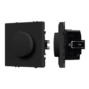 Механизм светорегулятора SWT-NOBE-DLR-SFPL-BK (250V, 300W) (Arlight, Черный оникс)