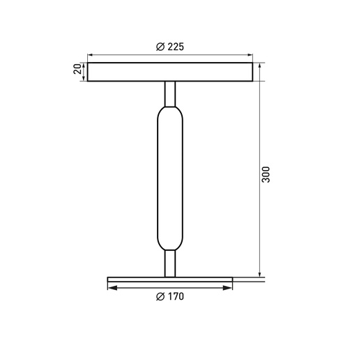 Светильник SP-ALYSS-TAB-R22.5x30-5W Warm3200-MIX (CF-BK, 110 deg, 230V) (Arlight, IP20, Мрамор, 5 лет)