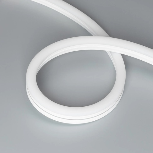 Лента светодиодная герметичная MOONLIGHT-SIDE-A140-12x24mm 24V Day4000 (9.6 W/m, IP68, 5m, wire x2) (Arlight, Вывод прямой, 3 года)