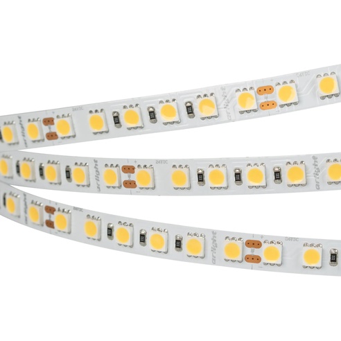 Лента светодиодная RT 6-5050-96 24V White6000 3x (480 LED) (Arlight, 23 Вт/м, IP20)