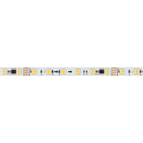Лента светодиодная SPI-B60-10mm 24V Warm3000-PX6-RAM (15 W/m, IP20, 5060, 5m) (Arlight, бегущий огонь)