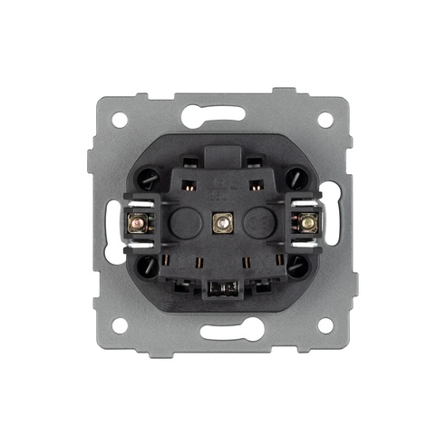 Механизм электрической розетки SCT-MEU1-PL-GR-V (250V, 16A) (Arlight, -)