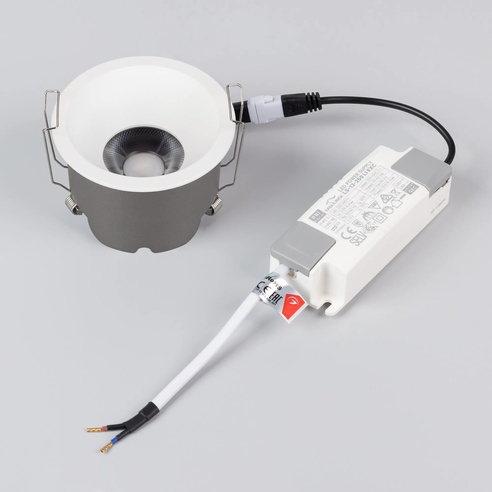 Светильник MS-HARBOR-R82-10W Day4000 (WH, 24 deg, 230V) (Arlight, IP20 Металл, 5 лет)
