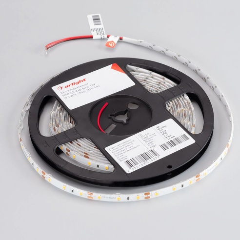 Лента светодиодная герметичная RTW-SE-A60-8mm 12V White6000 (7.2 W/m, IP65, 2835, 5m) (Arlight, -)