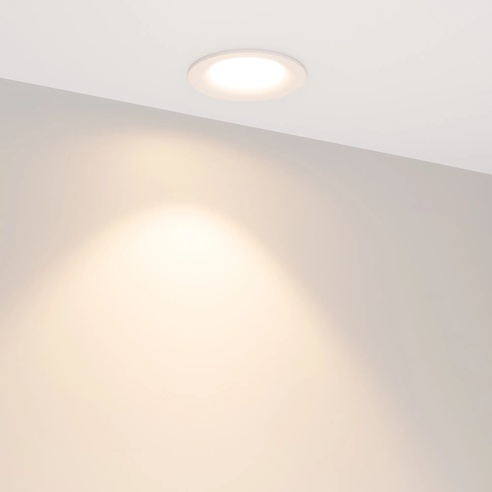 Светильник MS-FOGGY-BUILT-R86-10W Warm3000 (WH, 36 deg, 230V) (Arlight, IP54 Металл, 5 лет)