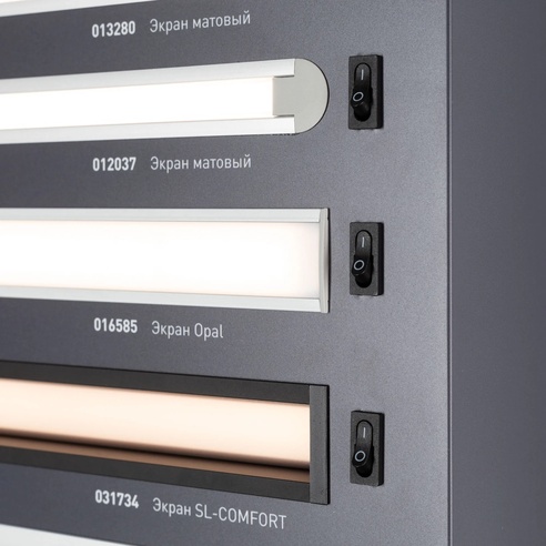 Стенд Профиль встраиваемый ARL-1100x600mm-02 (DB 3мм, пленка, лого) (Arlight, -)