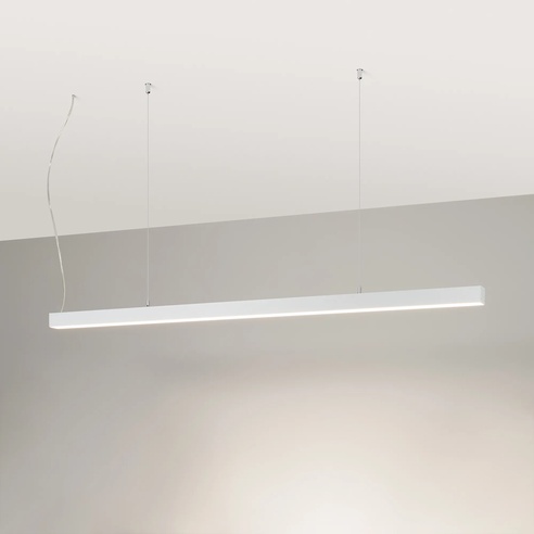 Профиль с экраном SL-LINE-5050-2500 WHITE+OPAL (Arlight, Алюминий)
