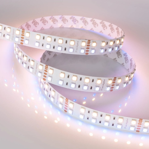Лента светодиодная RT-B144-19mm 24V RGBW-Warm (32 W/m, IP20, 5060, 5m) (Arlight, Открытый)