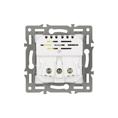 Механизм розетки с USB зарядкой SCT-MUAA-PL-GR (250V, 16A) (Arlight, -)
