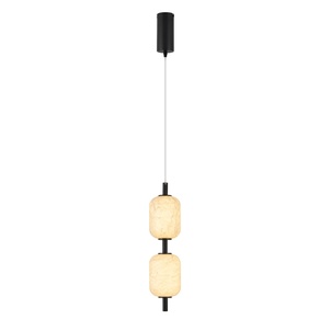 Светильник SP-CARAMELA-HANG-R120-7W Warm2700 (BK, 300 deg, 230V) (Arlight, IP20, Натуральный шелк, 3 года)