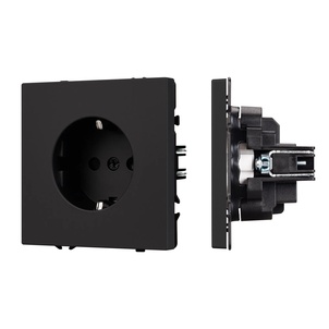 Механизм электрической розетки SCT-NOBE-MEU1-SFPL-BK (230V, 16A) (Arlight, -)