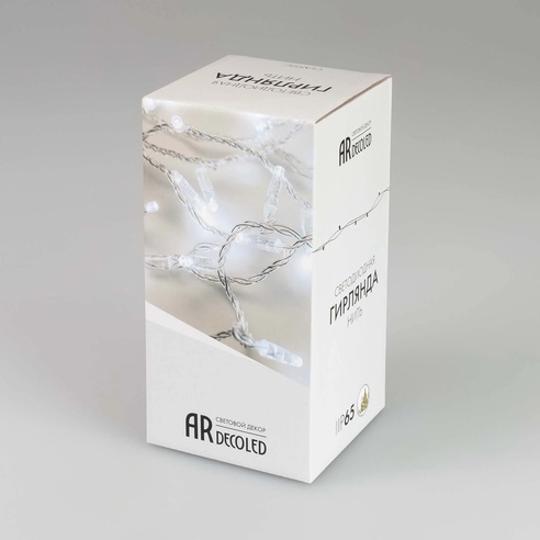 Светодиодная гирлянда ARD-STRING-CLASSIC-1000-CLEAR-100LED-PULSE Rose Gold (230V, 7W) (Ardecoled, IP65)