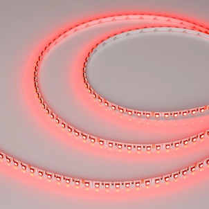 Лента светодиодная MINI-F120-5mm 24V RGB (8 W/m, IP20, 3535, 5m) (Arlight, узкая)