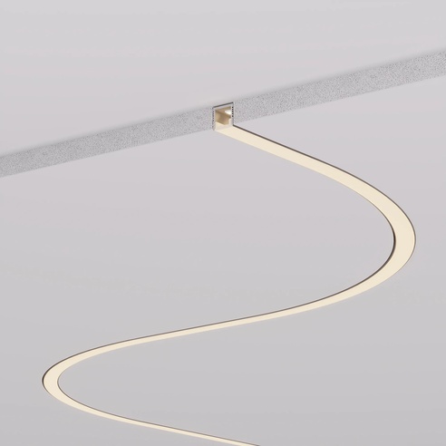 Профиль FANTOM-BENT-W12-SIDE-2000 ANOD (Arlight, Алюминий)