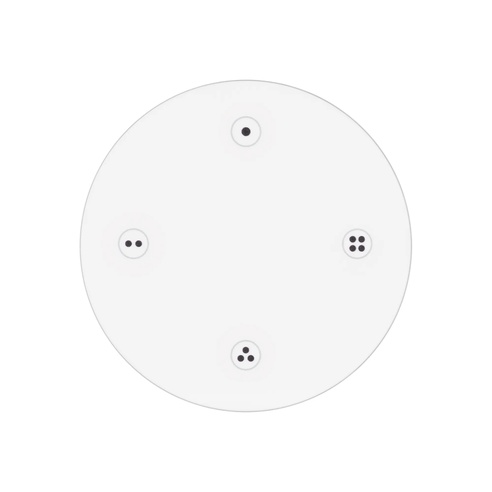 INTELLIGENT ARLIGHT Пульт SMART-801-22-4G-4SC-SH White (3V, Magnet, 2.4G) (IARL, IP20 Пластик, 5 лет)