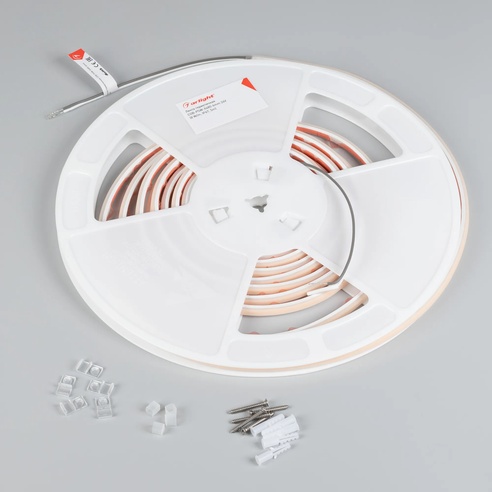 Лента светодиодная герметичная COB-PSW-X480-6mm 24V White6000 (8 W/m, IP67, 5m) (Arlight, -)