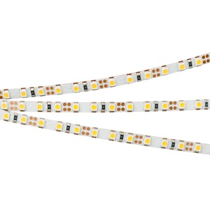 Лента светодиодная RT-A120-5mm 12V Day4000 (9.6 W/m, IP20, 2835, 5m) (Arlight, узкая)
