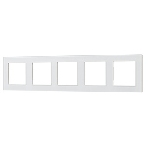 Рамка стеклянная FRM-GLARE-GS-5-WH (Arlight, -)