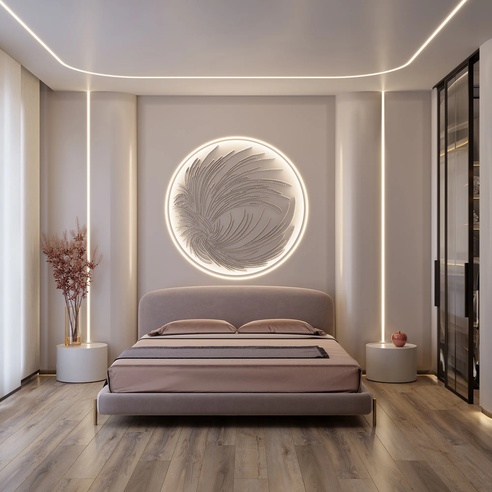 Лента светодиодная герметичная MOONLIGHT-SIDE-M384-4x10mm 24V White-MIX (7.2 W/m, IP65, 5m, wire x1) (Arlight, Силикон)