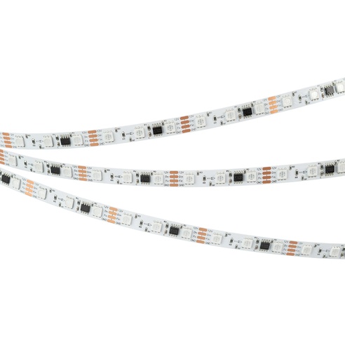 Лента светодиодная SPI-B60-10mm 12V RGB-PX3-BPT (12 W/m, IP20, 5060, 5m) (Arlight, бегущий огонь)
