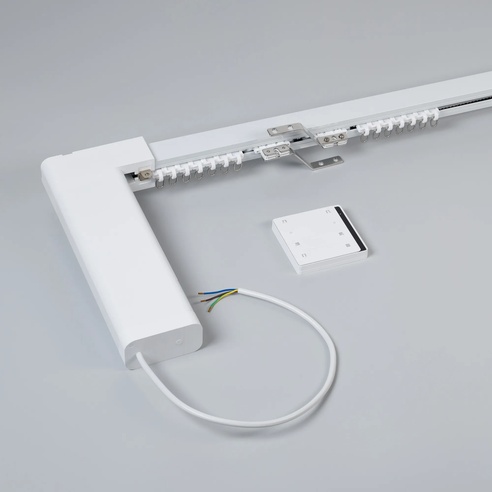 Карниз для штор с электроприводом ECK-IND-RF-4M (Arlight, IP20 Металл, 3 года)